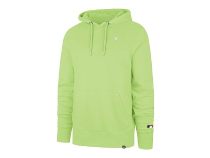 Pánská mikina New York Yankees MLB Base Runner LC EMB ’47 BURNSIDE Hood Matcha