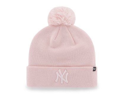 Pánská zimní čepice New York Yankees MLB Breakaway ’47 CUFF KNIT Pink