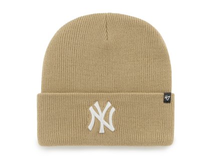 Dětská zimní čepice New York Yankees MLB Haymaker '47 CUFF KNIT Khaki