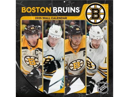Kalendár Boston Bruins 2025 Wall Calendar