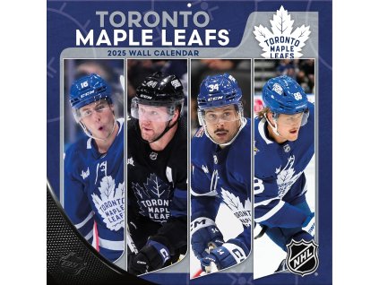 Kalendář Toronto Maple Leafs NHL 2025 Wall Calendar