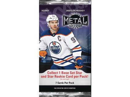 Hokejové Karty NHL 2023-24 Upper Deck Skybox Metal Universe Hobby Balíček
