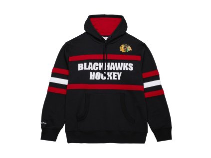Pánská mikina Chicago Blackhawks NHL Head Coach Hoodie Current Logo
