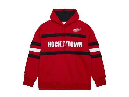 Pánská mikina Detroit Red Wings NHL Head Coach Hoodie Current Logo