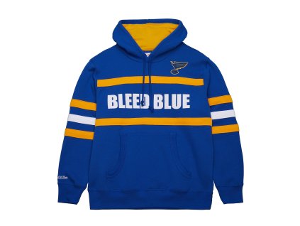 Pánská mikina St. Louis Blues NHL Head Coach Hoodie Current Logo