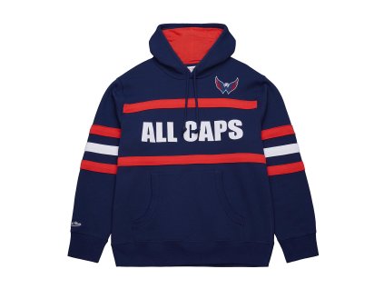 Pánská mikina Washington Capitals NHL Head Coach Hoodie Current Logo