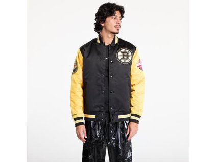 Pánská bunda Boston Bruins NHL Primetime Heavyweight Satin Jacket Current Logo