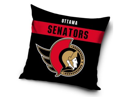 Polštářek Ottawa Senators NHL Black