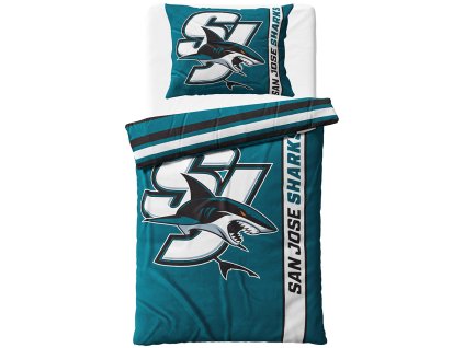 Mikroplyšové povlečení San Jose Sharks NHL Belt