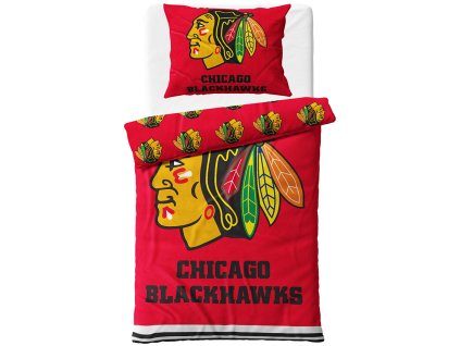 Mikroplyšové povlečení Chicago Blackhawks NHL