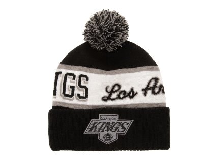 Pánska Zimná čiapka Los Angeles Kings Block Sweep Pom Knit