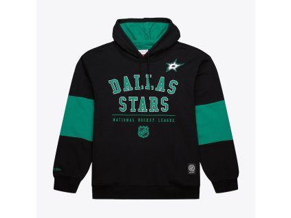 Pánska Mikina Dallas Stars Retro Fleece Hoodie Current Logo