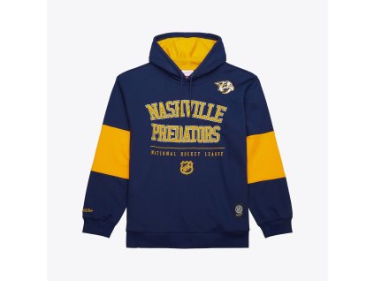 Pánská mikina Nashville Predators NHL Retro Fleece Hoodie Current Logo