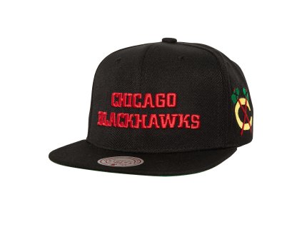 Pánská kšiltovka Chicago Blackhawks NHL Triple Play Snapback Blackhawks