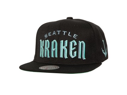 Pánská kšiltovka Seattle Kraken NHL Triple Play Snapback Kraken