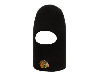 Pánska Zimná Čiapka Kukla Chicago Blackhawks NHL Tailgate Balaclava Knit Blackhawks