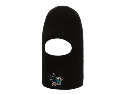 Pánska Zimná Čiapka Kukla San Jose Sharks NHL Tailgate Balaclava Knit Sharks