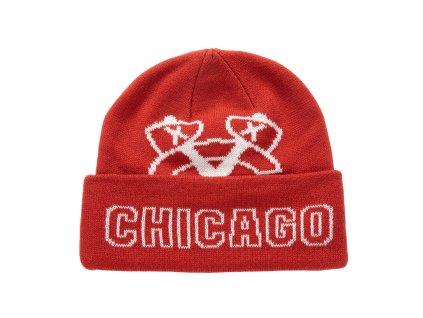 Pánská Zimní Čepice Chicago Blackhawks NHL K.O. Knit Blackhawks