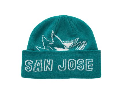 Pánská Zimní Čepice San Jose Sharks NHL K.O. Knit Sharks