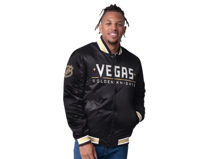 Pánská Oboustranná bunda Vegas Golden Knights NHL The CLOSER Reversible Varsity Satin Jacket