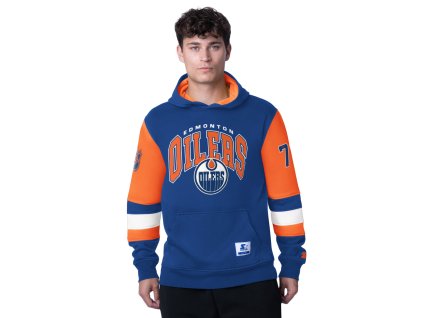 Pánská mikina Edmonton Oilers NHL END ZONE Fleece Hoodie