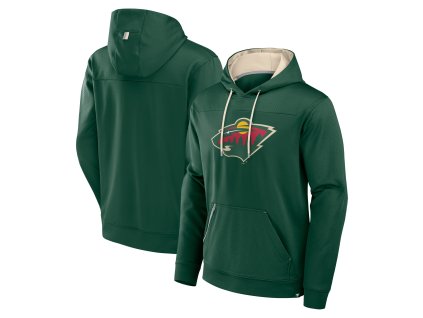 Pánská mikina Minnesota Wild NHL Defender Pullover Hoodie