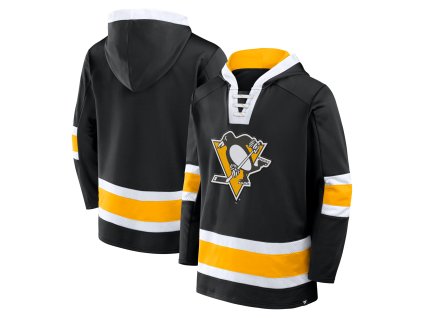 Pánská mikina Pittsburgh Penguins NHL Mens Laced Hockey Hoodie