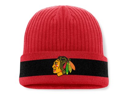 Pánská zimní čepice Chicago Blackhawks NHL A/CAP Beanie Cuff