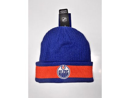 Pánská zimní čepice Edmonton Oilers NHL A/CAP Beanie Cuff