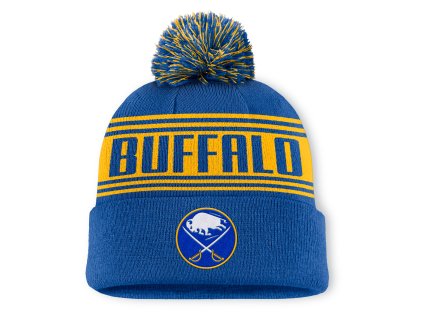 Pánská zimní čepice Buffalo Sabres NHL A/CAP Beanie Cuff W/Pom