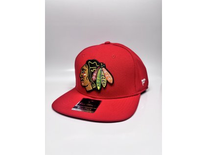 Pánská kšiltovka Chicago Blackhawks NHL A/CAP Structured Mid Crown Adjujtable Square Visor Snapback