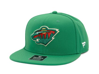 Pánská kšiltovka Minnesota Wild NHL A/CAP Structured Mid Crown Adjujtable Square Visor Snapback