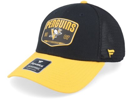 119810 panska ksiltovka pittsburgh penguins a cap structured adjustable meshback