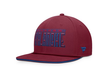 Pánská kšiltovka Colorado Avalanche NHL Flat Brim Snapback