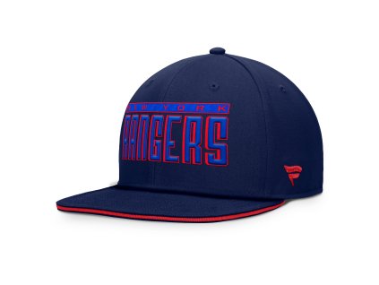 Pánská kšiltovka New York Rangers NHL Flat Brim Snapback
