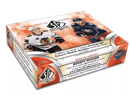 Hokejové Karty NHL 2023-24 Upper Deck SP Authentic Hobby Box