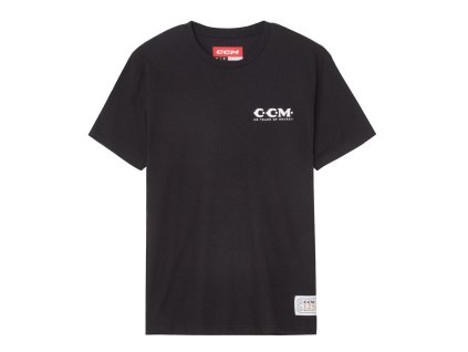 Pánské tričko CCM 125 Anniversary Short Sleeve TEE Black