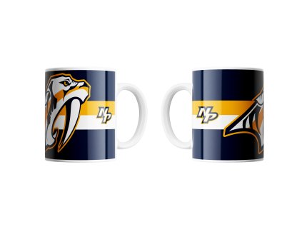 Hrnek Nashville Predators NHL TRIPLE LOGO (450ml)