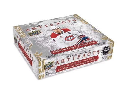 Hokejové Karty NHL 2024-25 Upper Deck Artifacts Hockey Hobby Box