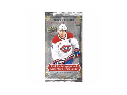 Hokejové Karty NHL 2024-25 Upper Deck Artifacts Hockey Hobby Balíček