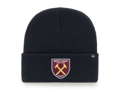 Pánská zimní čepice West Ham United FC Prize Fight ’47 CUFF KNIT