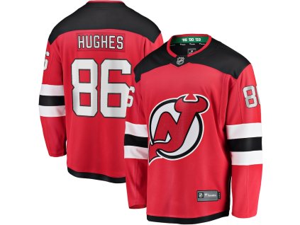 Pánský dres Jack Hughes New Jersey Devils NHL Premium Home Jersey