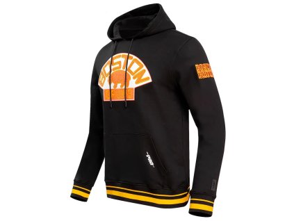 Pánska Mikina Boston Bruins Pro Standard Retro Classic Fleece Pullover Hoodie - Black
