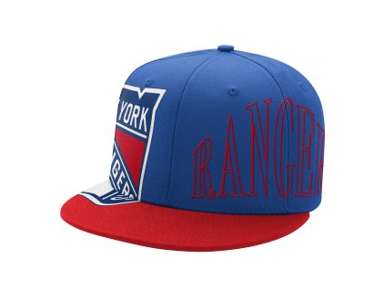 Pánská kšiltovka New York Rangers NHL Big Fan Flat Brim