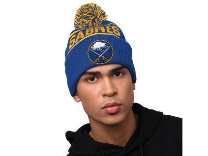 Pánska Zimná Čiapka Buffalo Sabres Blizzard Pom Beanie