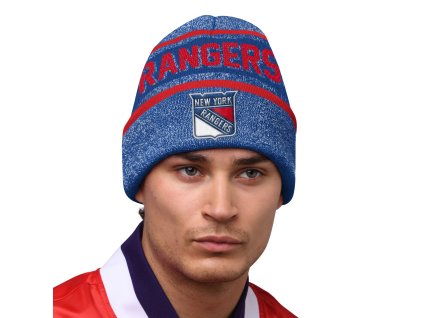 Pánská zimní čepice New York Rangers NHL Sideline Beanie