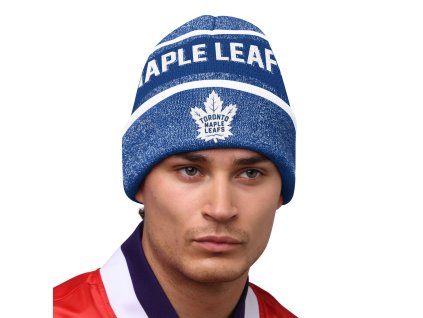 Pánská zimní čepice Toronto Maple Leafs NHL Sideline Beanie