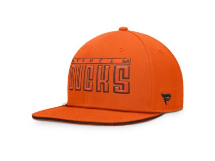 Pánská kšiltovka Anaheim Ducks NHL Flat Brim Snapback