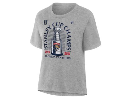 Dámske tričko Florida Panthers 2025 Stanley Cup Champions Locker Room