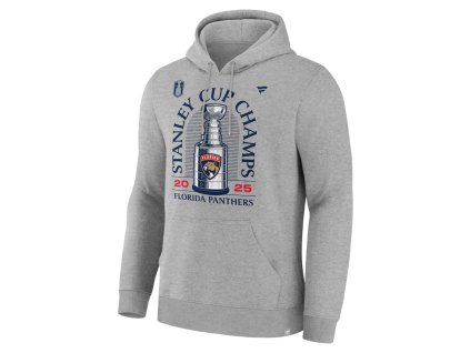 Pánská mikina Florida Panthers NHL 2025 Stanley Cup Champions Locker Room Pullover Hoodie